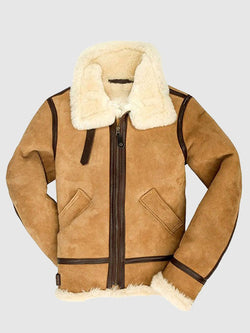 B3 Bomber Suede Leather Jacket View 1