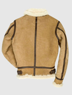 B3 Bomber Suede Leather Jacket View 2