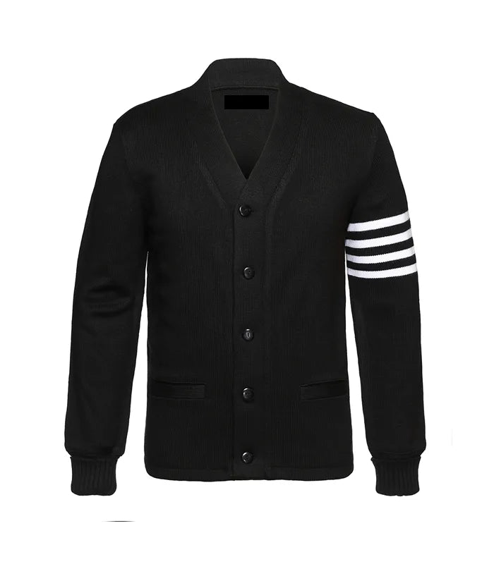 Black/White Varsity Sweater