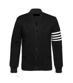 Black/White Varsity Sweater View 1