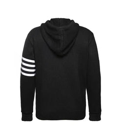 Black Varsity Hoodie Sweater View 2
