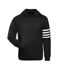 Black Varsity Hoodie Sweater View 1