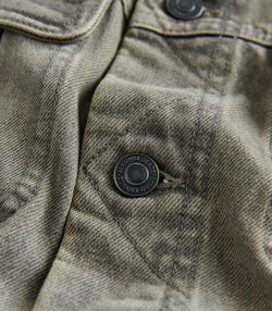 Grey Denim Jacket View 5