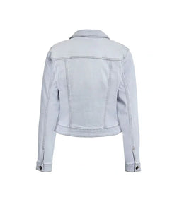 Light Blue Denim Jean Jacket View 2