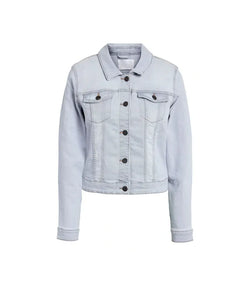 Light Blue Denim Jean Jacket View 1