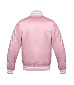 Pink Satin Jacket View 2