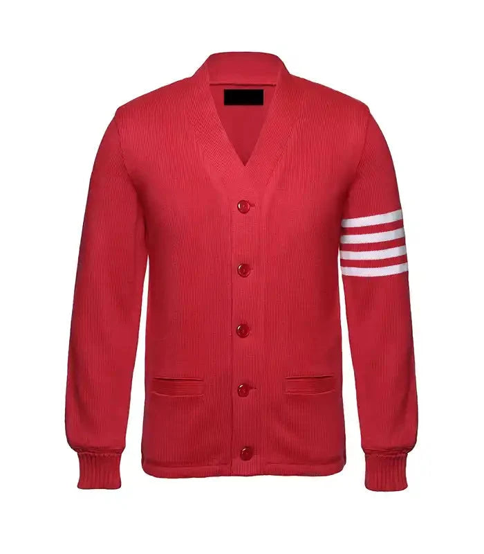 Red Varsity Sweater