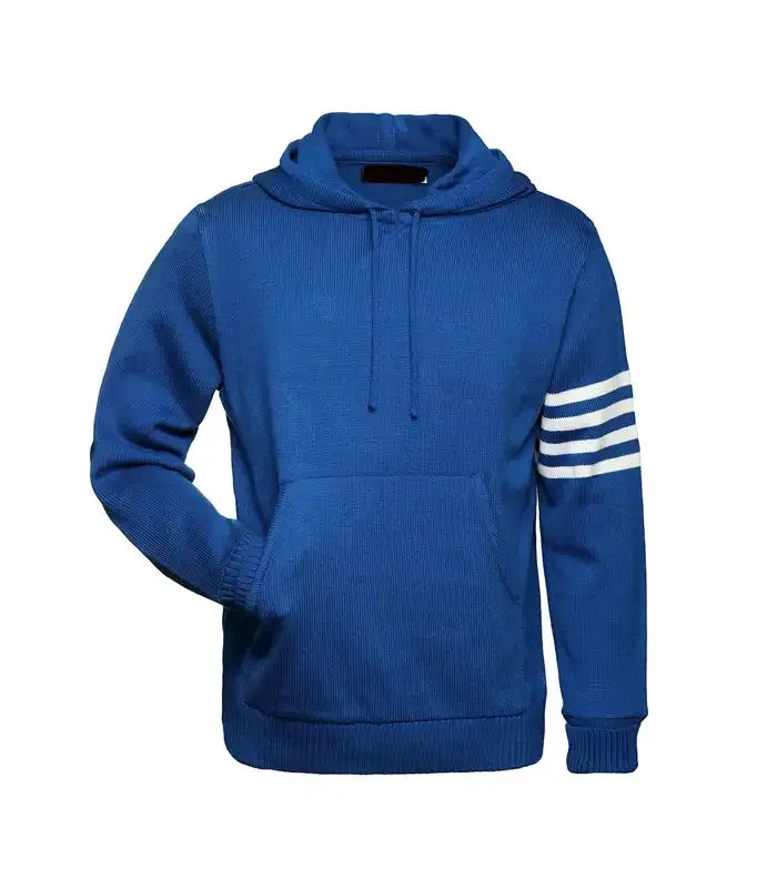 Royal Blue Varsity Hoodie Sweater