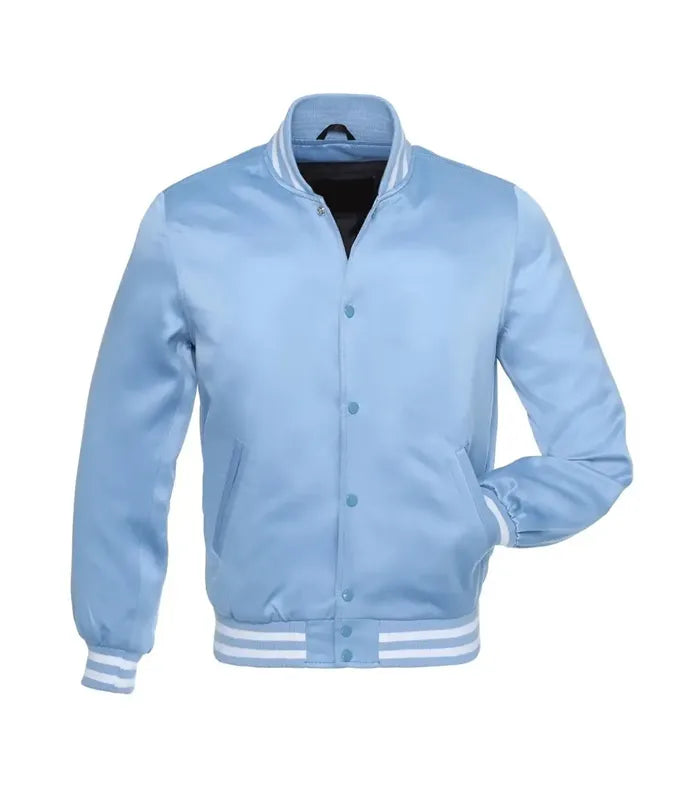 Light Blue Satin Jacket