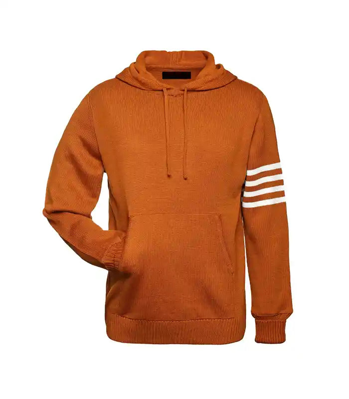 Texas Orange/White Hoodie Sweater